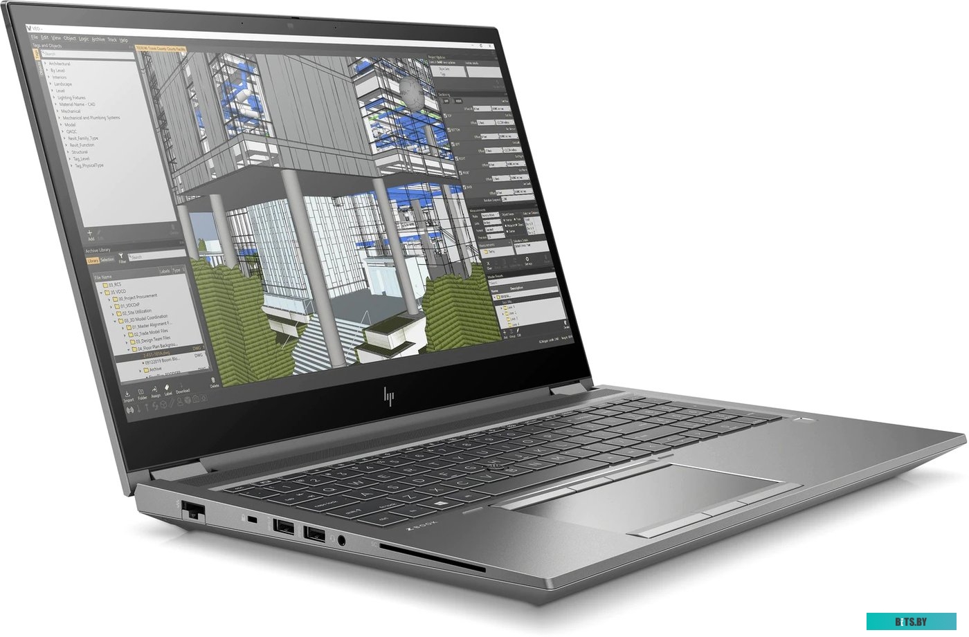 Ноутбук HP ZBook Fury G8 15.6 15.6" 4k/Intel Core i9 11950H/32768Mb/1024SSD/noDVD/nVidia RTX A3000/war 1y/Win10P+EN Kbd
