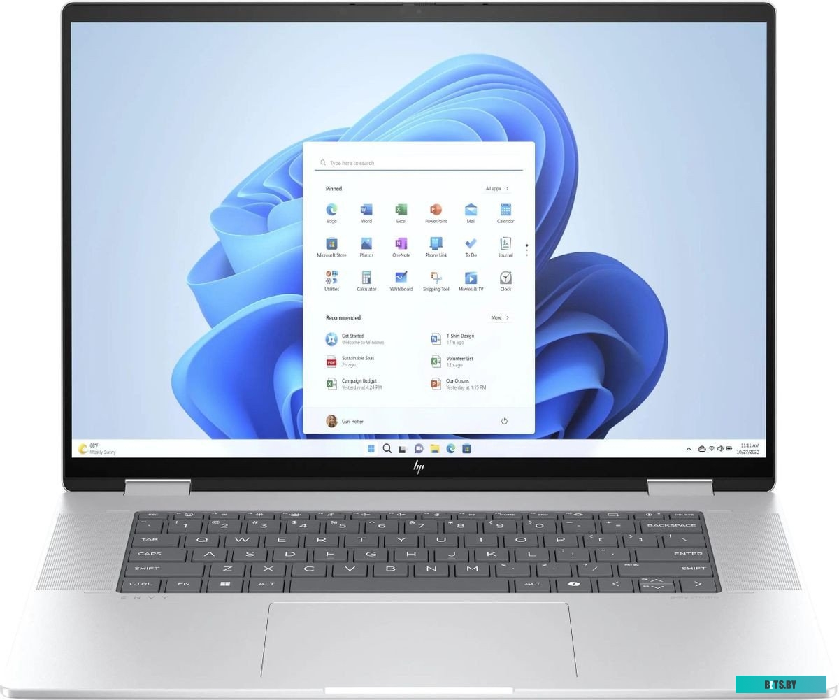 Ноутбук HP Envy x360 Laptop 16-ac0013dx 9S1R5UA ENG kb