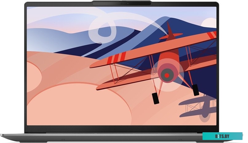 Ноутбук Lenovo Yoga Slim 6 14APU8 14"(2240x1400 IPS)/AMD Ryzen 5 7540U(3.2Ghz)/16384Mb/512SSDGb/noDVD/Int:AMD Radeon 740M/Cam/BT/WiFi/65WHr/war 1y/1.3