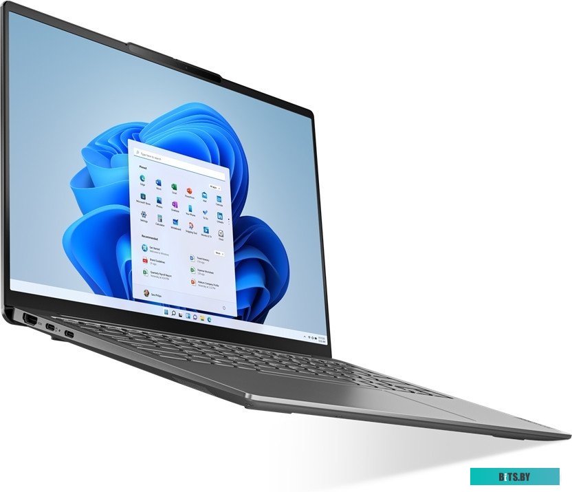 Ноутбук Lenovo Yoga Slim 6 14APU8 14"(2240x1400 IPS)/AMD Ryzen 5 7540U(3.2Ghz)/16384Mb/512SSDGb/noDVD/Int:AMD Radeon 740M/Cam/BT/WiFi/65WHr/war 1y/1.3