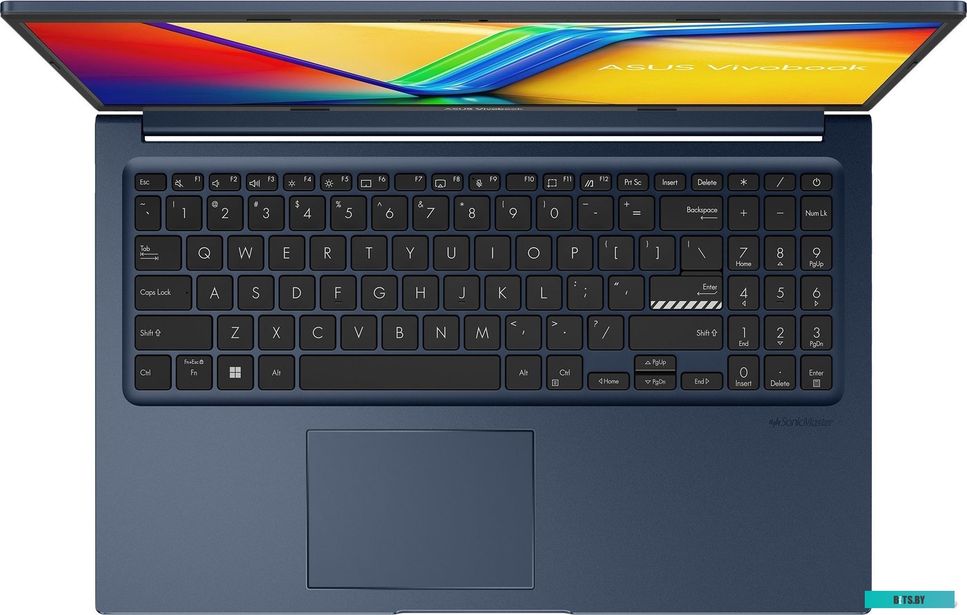 90NB1021-M01NZ0 Ноутбук ASUS Vivobook 15 X1504ZA-BQ1145W i3-1215U/8GB/512GB SSD/UHD graphics/15.6" FHD IPS/WiFi/BT/cam/Win11Home/quiet blue