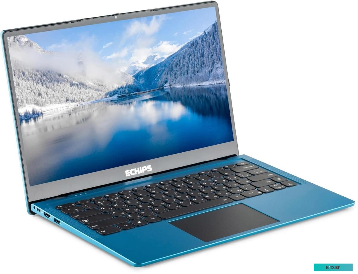 F156UL Ноутбук ECHIPS Arctic F156UL F156UL, 15.6", IPS, Intel N-series N100 0.8ГГц, 4-ядерный, 8ГБ LPDDR5, 256ГБ SSD,  Intel UHD Graphics, Windows 11 