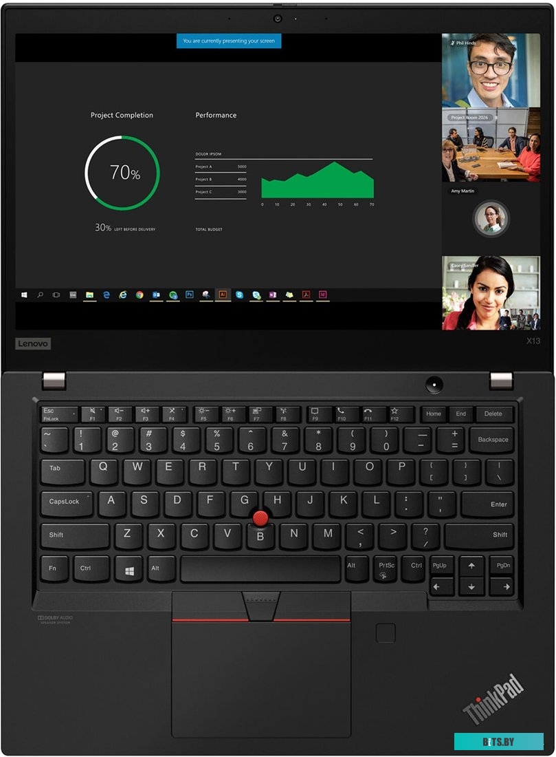 Ноутбук Lenovo ThinkPad X13 Gen 1 20T3A0CSCD (клавиатура без кириллицы)