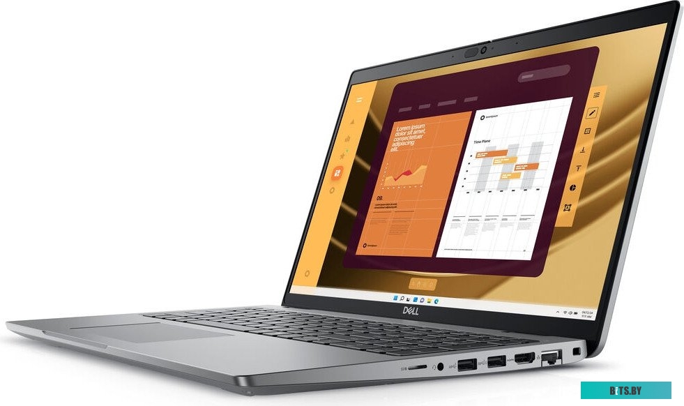 5540-5654 Ноутбук DELL Latitude 5540 Core i5-1335U 15,6" FullHD WVA AG 16GB DDR4 512GB SSD Intel Graphics,3Cell FPR,Backlit,Linux,2y gray,1,6kg Eng/KB