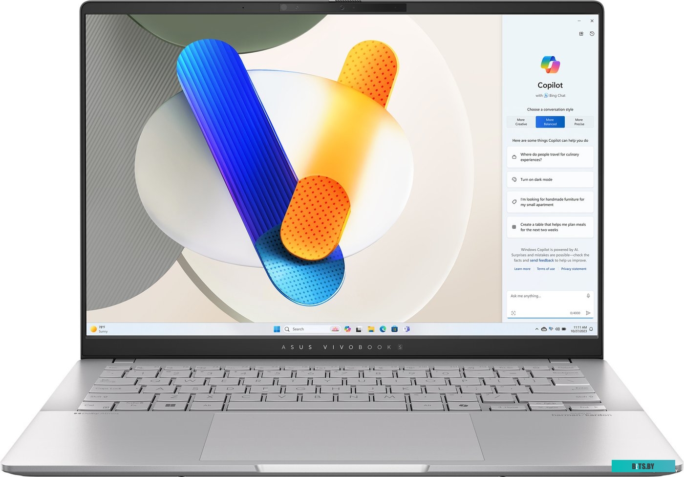 Ноутбук ASUS Vivobook S 14 OLED M5406NA-QD108