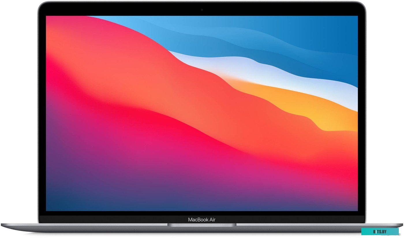 MGN63ZA/A Ноутбук Apple MacBook Air 13 Late 2020 [MGN63ZA/A] (КЛАВ.РУС.ГРАВ.) Space Grey 13.3'' Retina {(2560x1600) M1 8C CPU 7C GPU/8GB/256GB SSD}