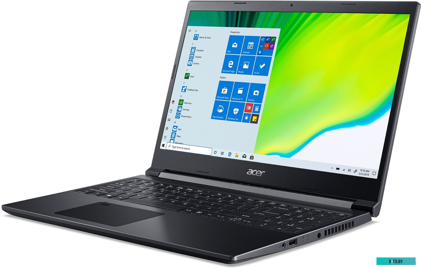 NH.QFLER.007 Ноутбук Acer AN515-58-73DQ Nitro  15.6'' FHD(1920x1080) IPS/Intel Core i7-12700H/16GB+1TB SSD/GF RTX3050Ti 4GB/WiFi/BT/1.0MP/4cell/2,5 kg
