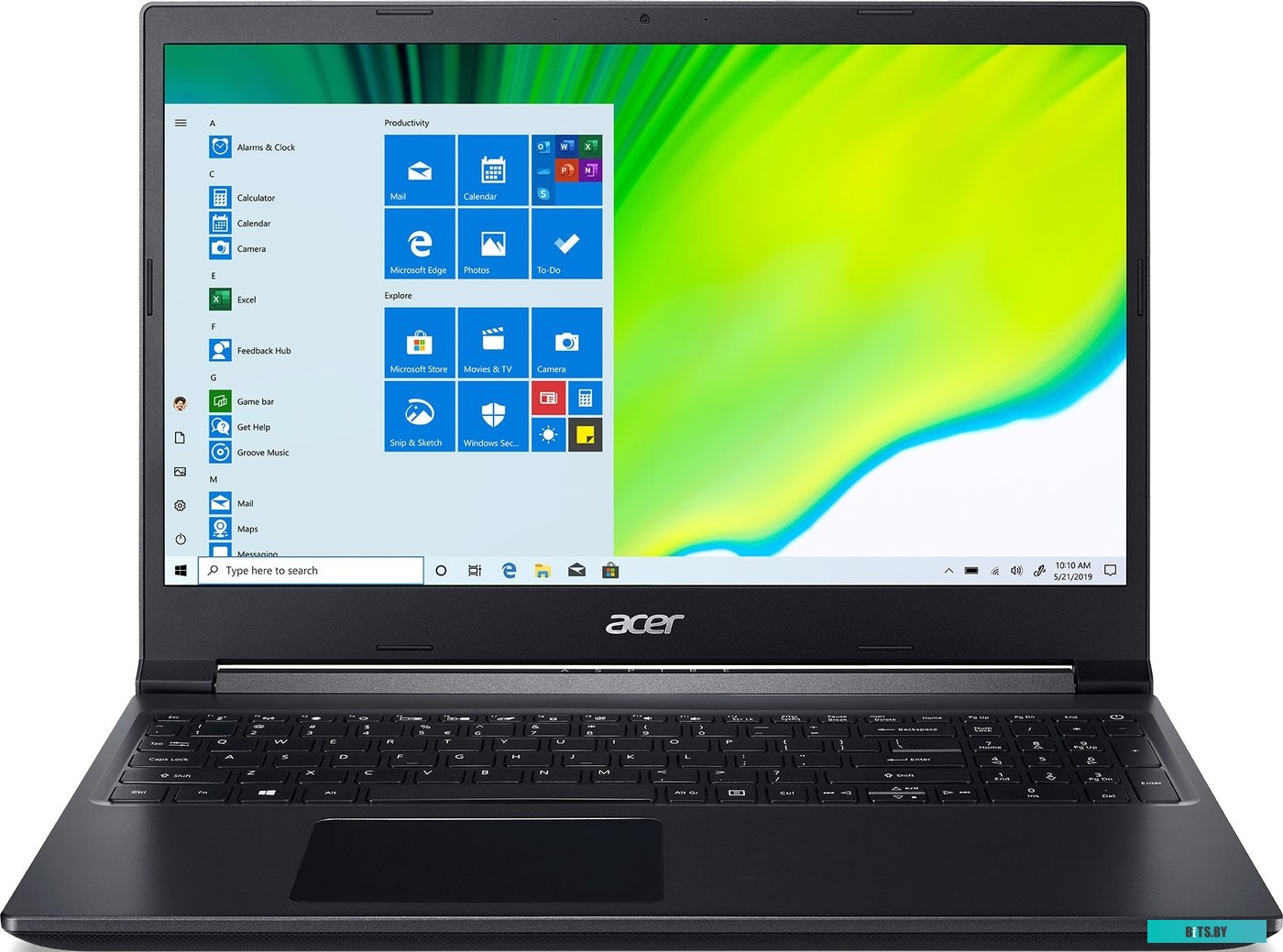 NH.QFLER.007 Ноутбук Acer AN515-58-73DQ Nitro  15.6'' FHD(1920x1080) IPS/Intel Core i7-12700H/16GB+1TB SSD/GF RTX3050Ti 4GB/WiFi/BT/1.0MP/4cell/2,5 kg