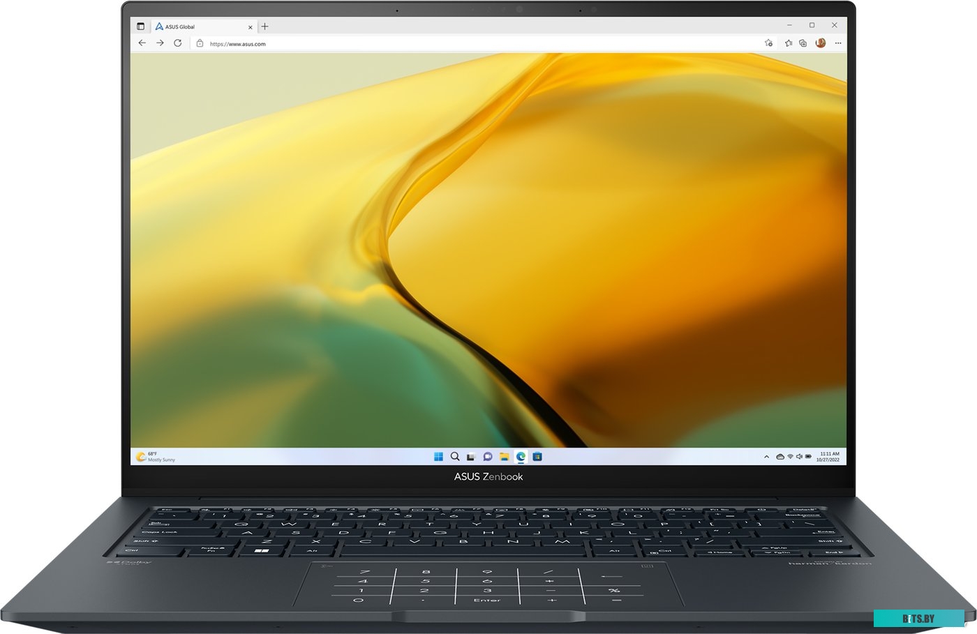 90NB1081-M00500 Ноутбук ZB UX3404VA-M9091X OLED 14" CI9-13900H 16GB/1TB W11P ASUS