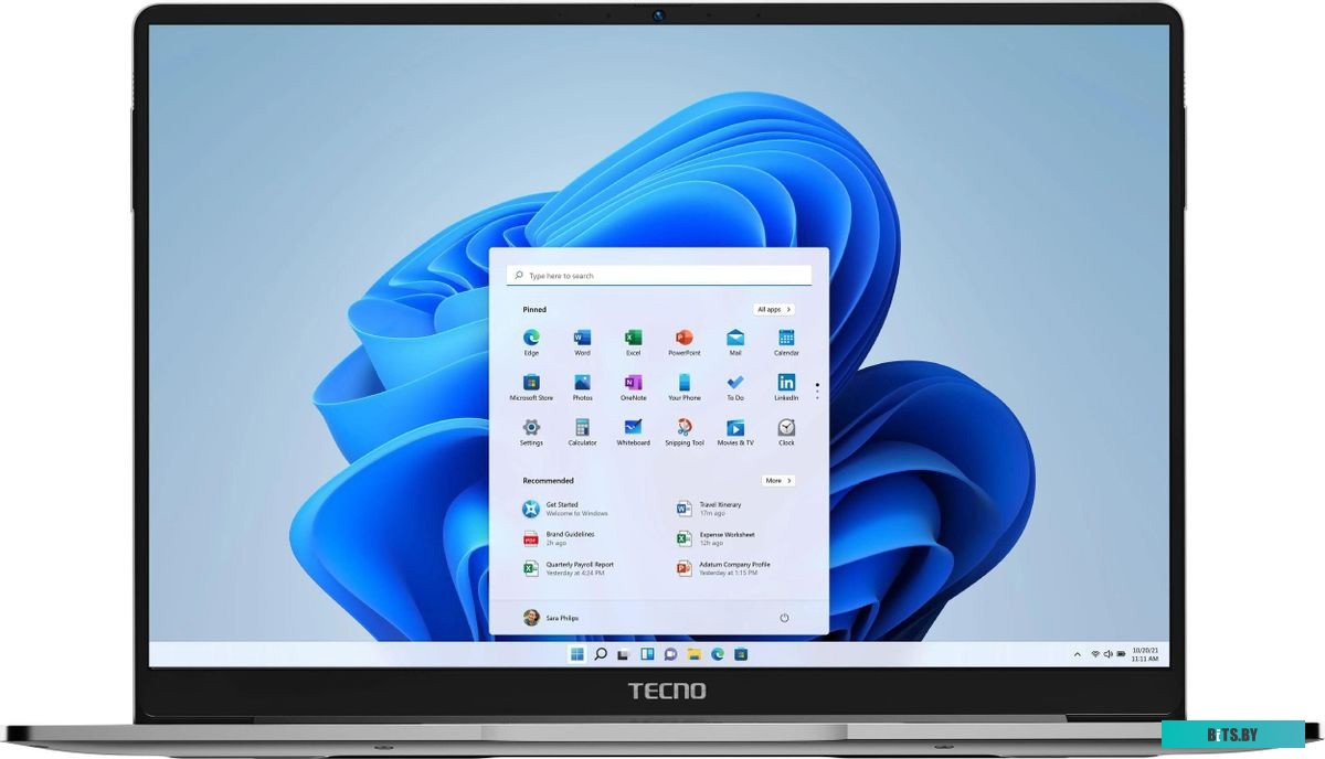 T1 i5 16+512G Grey Win T15AA Ноутбук TECNO MEGABOOK T1 2023 T15AA 15.6" (1920x1080)/Intel Core i5-12450H/6х4,7Гц+4x3,5Гц/16Gb/512Gb/Integrated/Wifi 6/
