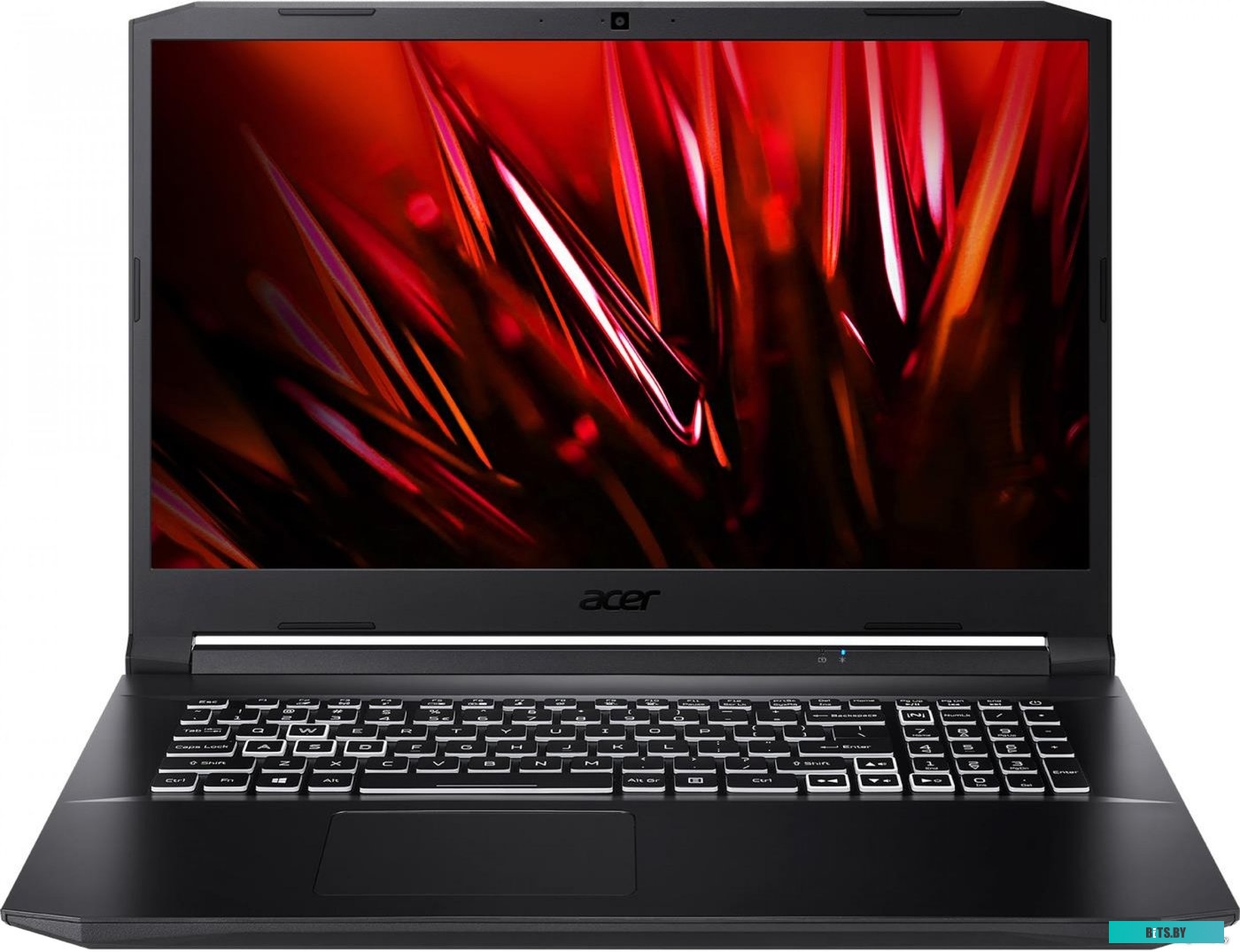 NH.QFHEX.002 QWERTY Ноутбук Acer Nitro 5 AN515-58-564G 15.6" FHD IPS, Intel Core i5-12450H, 16Gb, 512Gb SSD, RTX 3050 4GB, RJ45, USB-C, int., DOS, чер
