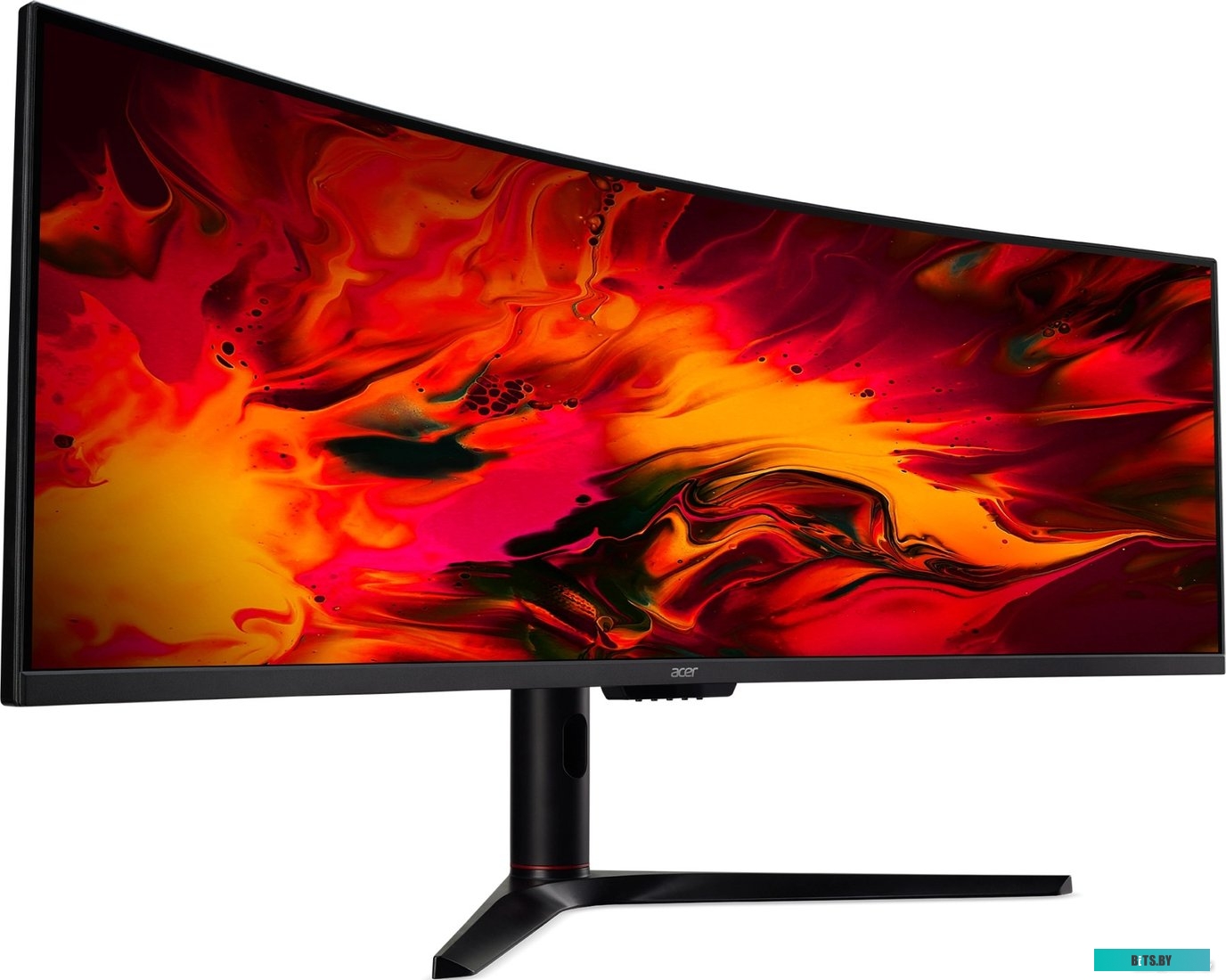 Монитор 49'' ACER Nitro EI491CURSbmiipphx , 5K  32:9, VA, 5120x1440, 4ms, 350 / 400cd, 120Hz, 2xHDMI(2.0) + 2xDP(1.4) + Audio Out, 3Wx2, FreeSync Prem