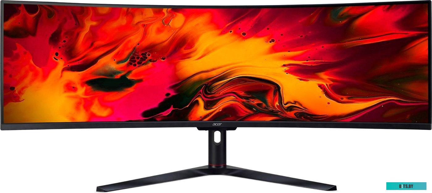 Монитор 49'' ACER Nitro EI491CURSbmiipphx , 5K  32:9, VA, 5120x1440, 4ms, 350 / 400cd, 120Hz, 2xHDMI(2.0) + 2xDP(1.4) + Audio Out, 3Wx2, FreeSync Prem