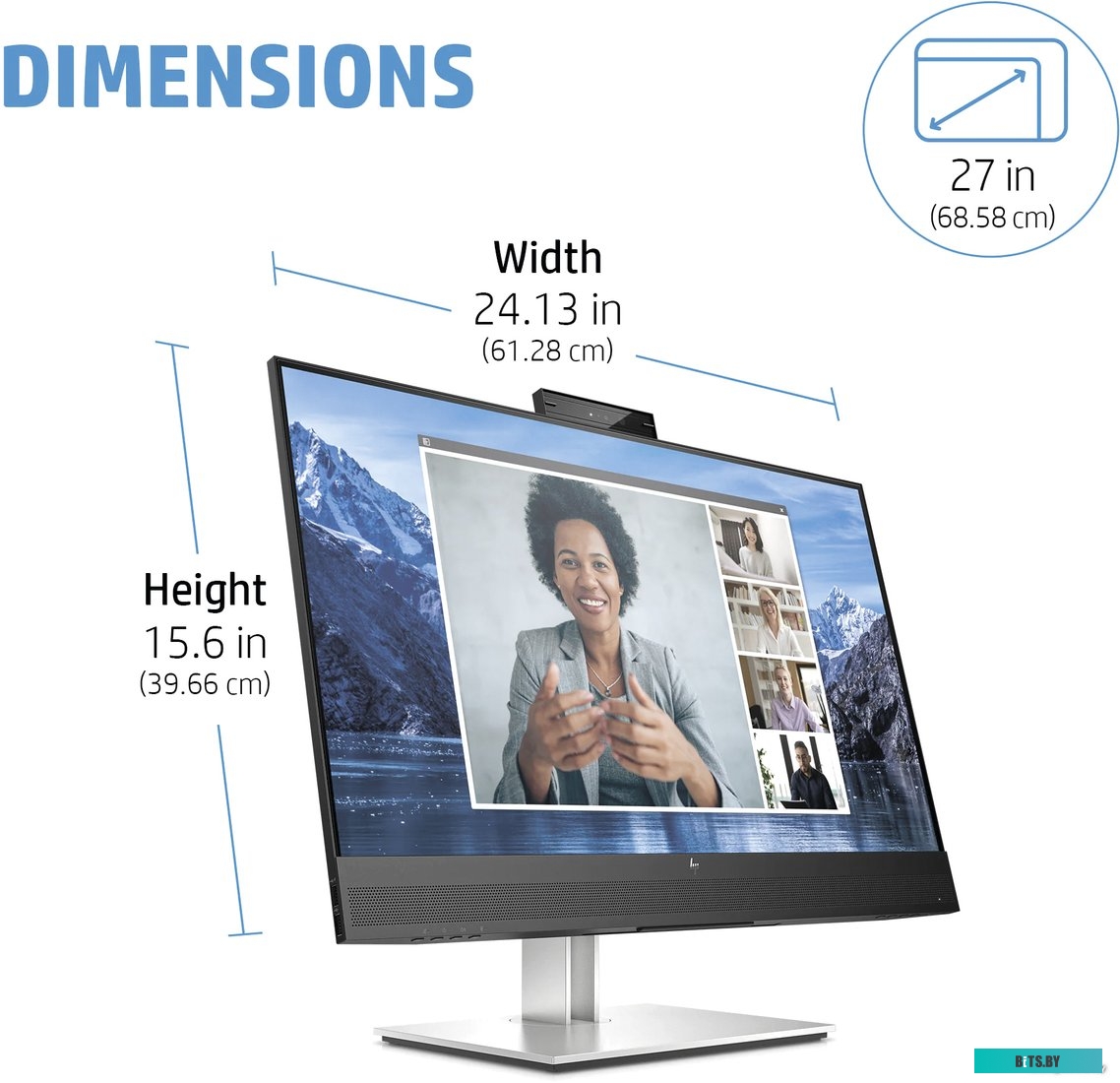 Монитор HP E27m G4 40Z29AA