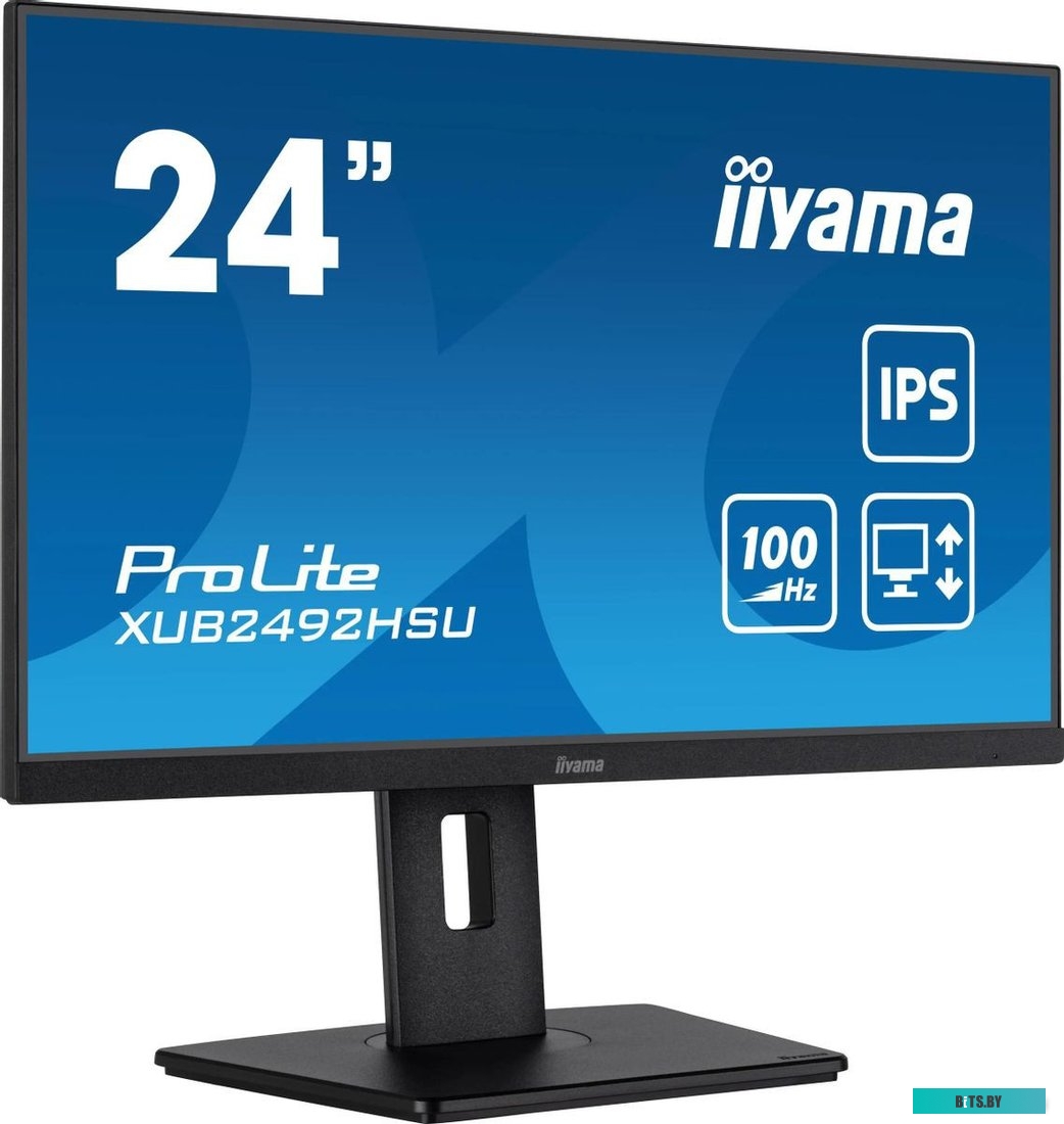 XUB2492HSU-B6 Монитор Iiyama 23.8" ProLite XUB2492HSU-B6 черный IPS LED 0.4ms 16:9 HDMI M/M матовая HAS Piv 1000:1 250cd 178гр/178гр 1920x1080 100Hz D