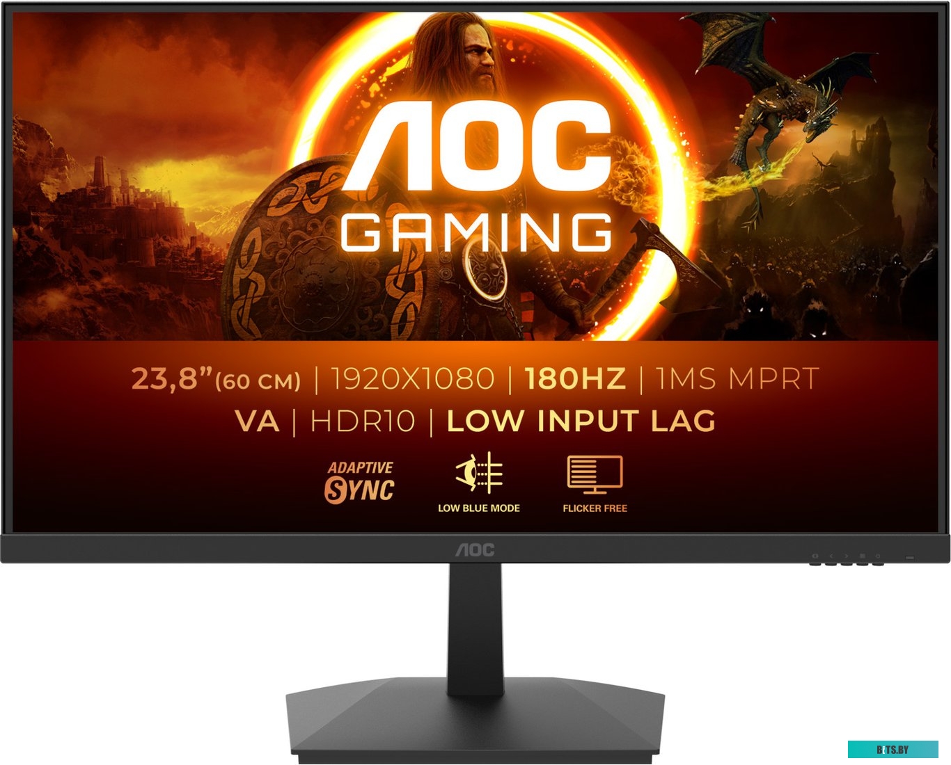 МОНИТОР 23.8" AOC 24G15N2 Black 24G15N2