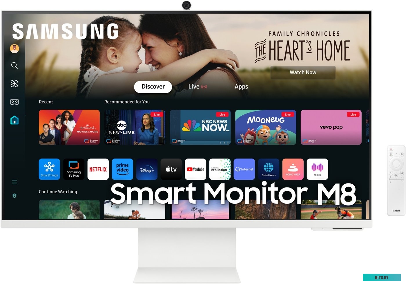 Монитор Samsung Smart monitor M8 LS32DM801UIXCI