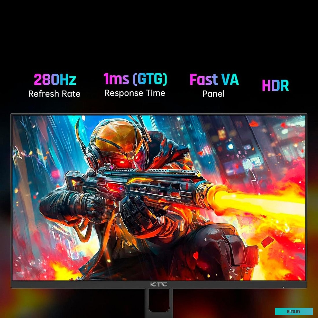 Монитор 27" KTC H27E22 Black H27E22P