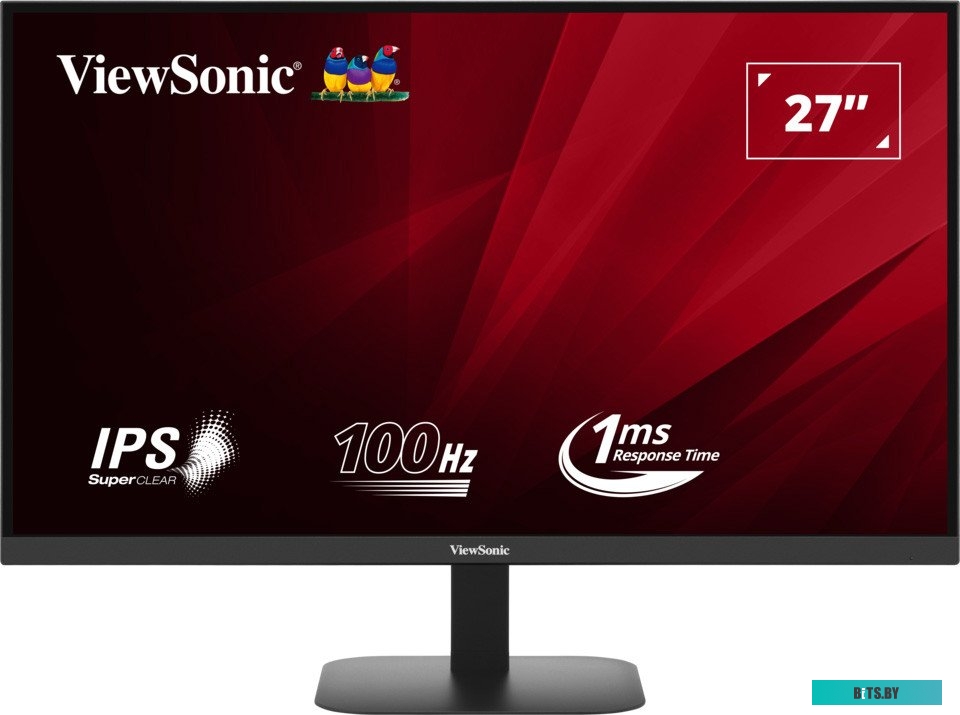 Монитор ViewSonic 27" VA2708-2K-HD черный VA2708-2K-HD