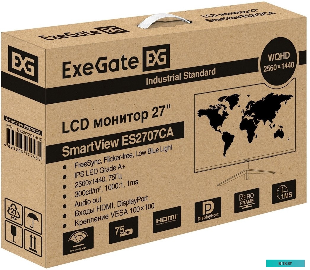 Монитор ExeGate SmartView ES2707CA EX297307RUS