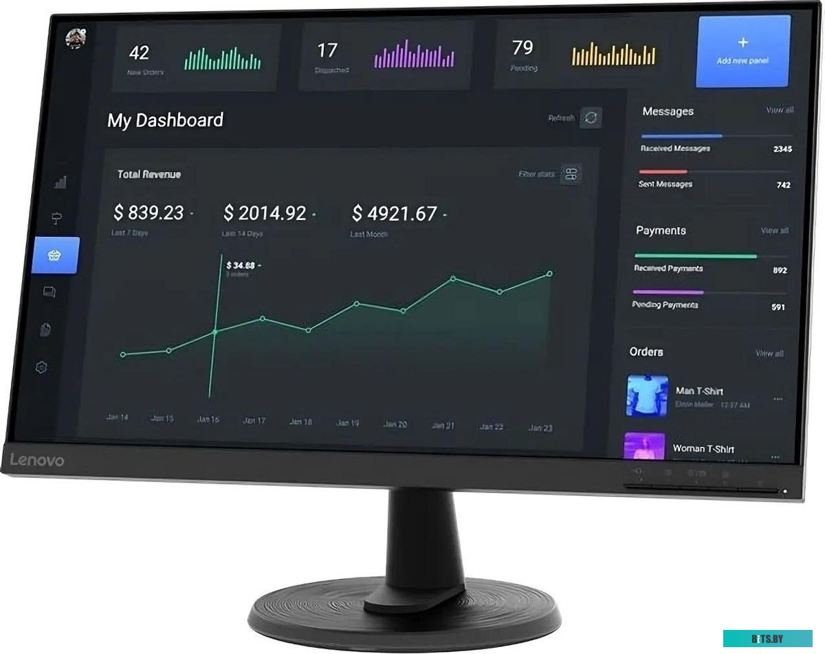 23.8" Монитор Lenovo ThinkVision C24-40  [63dckat6uk] 63DCKAT6UK