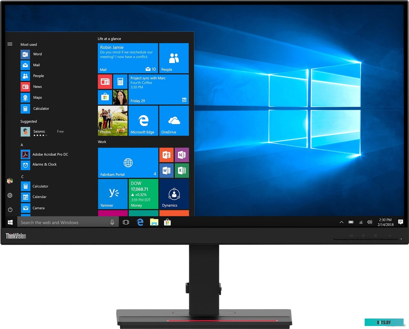Монитор Lenovo T27H-2L 62B1GAT2EU