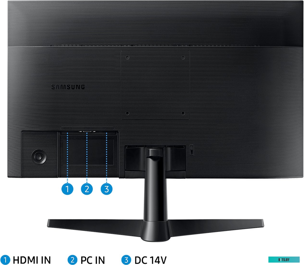 Монитор Samsung LS24C310EAIXCI