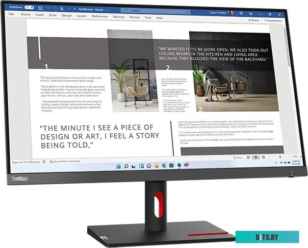Монитор Lenovo 27" ThinkVision S27i-30 63DFKAT4UK