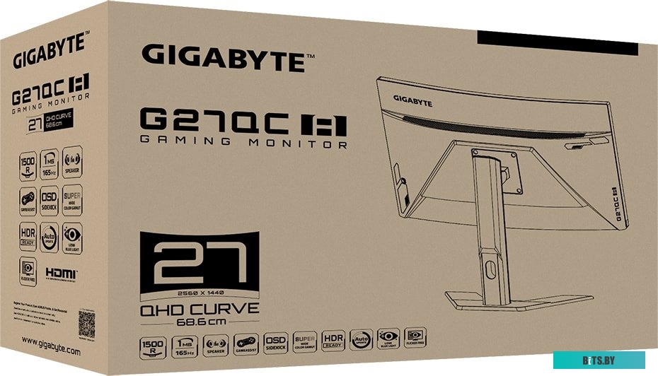 Монитор Gigabyte G27QC A <G27QC A-EK>