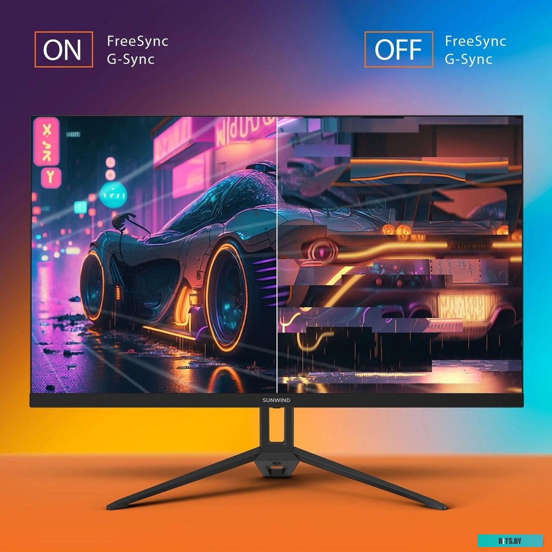Монитор SunWind SUN-M27BA108 27", черный