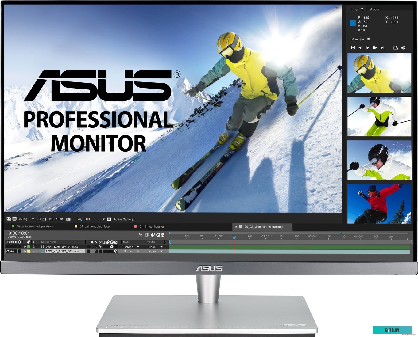 Монитор ASUS PA24AC 90LM04B0-B01370