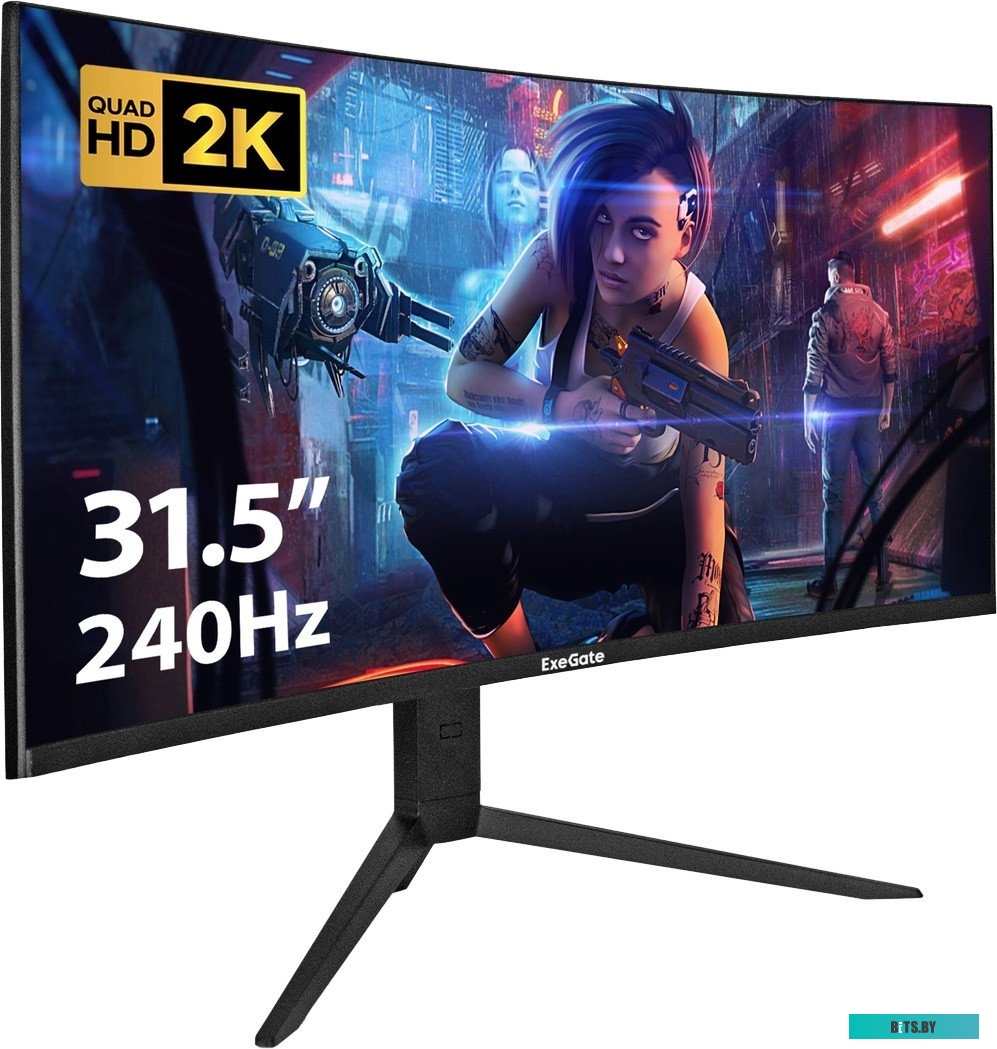 Монитор изогнутый игровой 240 Гц 32" ExeGate Combat EC3207TA EX297503RUS