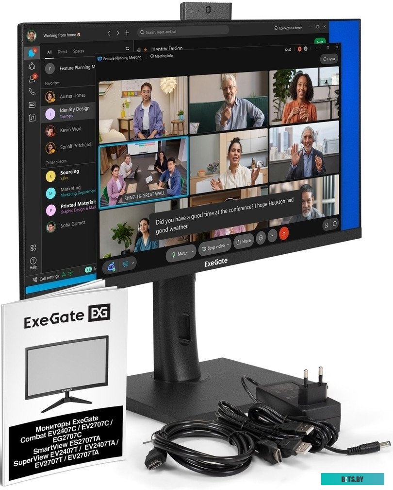 Монитор ExeGate SuperView EV2407TA EX297247RUS