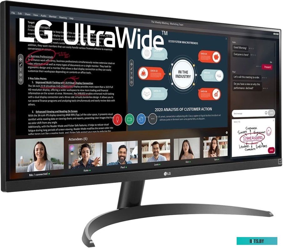 Монитор LG UltraWide 29WP500-B