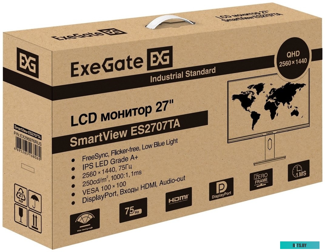 Монитор ExeGate SmartView ES2707TA EX296976RUS