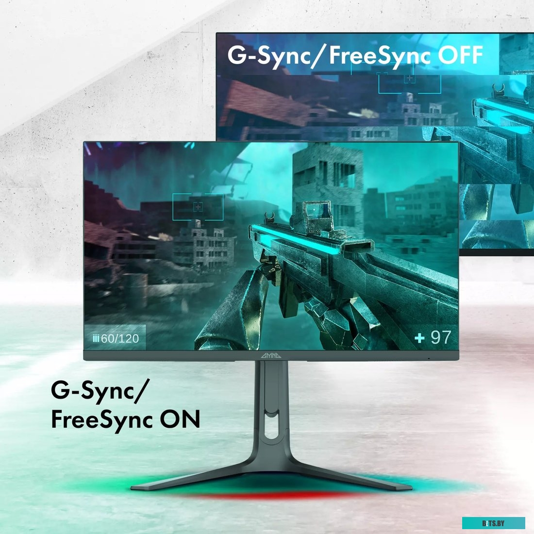 Монитор GMNG Gaming GM-27F23 27" черный [GM27SG03]