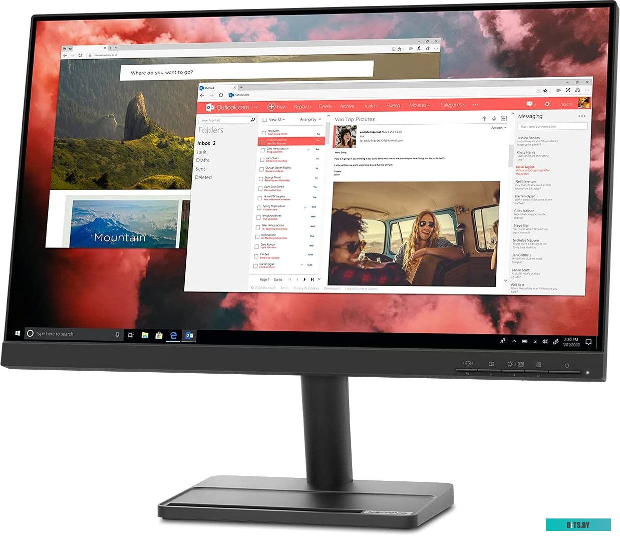 Монитор Lenovo L22e-30 66CBKAC1EU