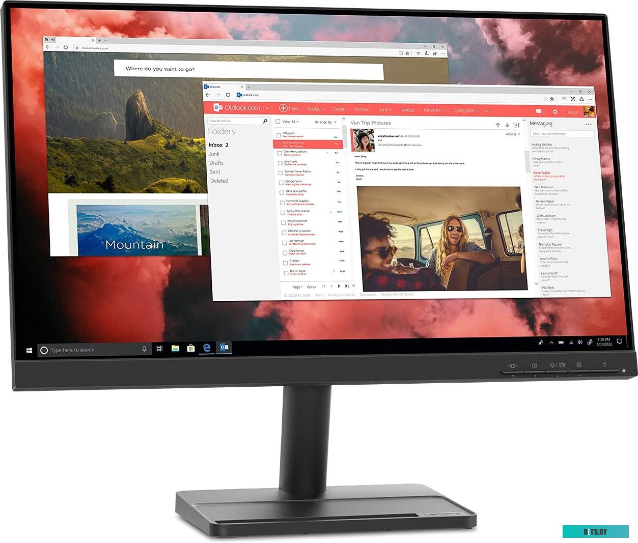 Монитор Lenovo L22e-30 66CBKAC1EU