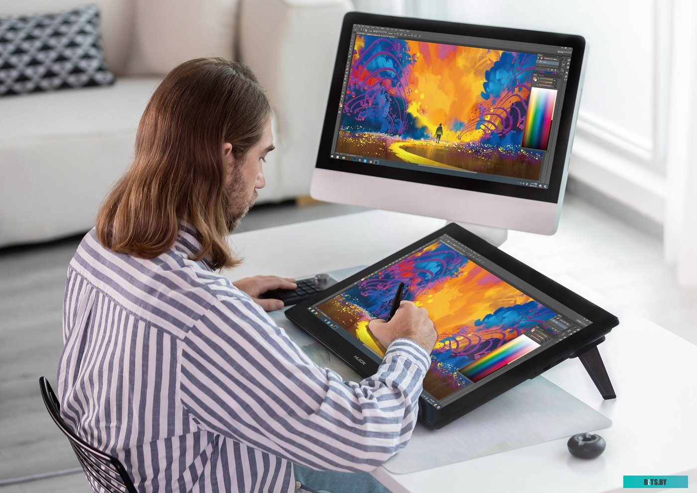 KAMVAS PRO 24 4K Сенсорный монитор Huion KAMVAS PRO 24 4K