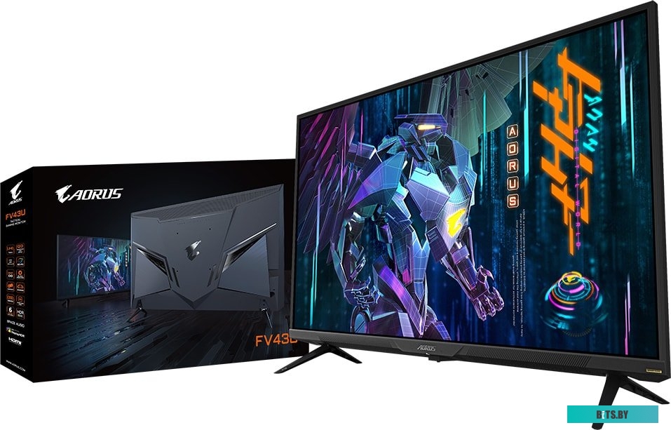 Монитор GIGABYTE Aorus FV43U 43", черный [20vm0-afv43uba-1ekr]