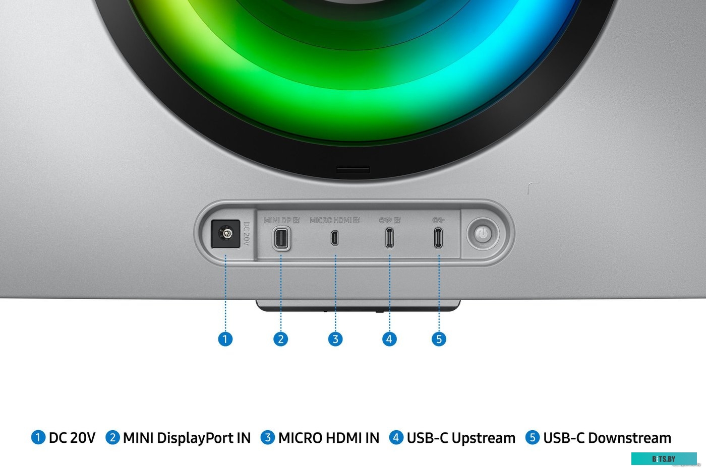 Игровой монитор Samsung Odyssey OLED G8 LS34BG850SIXCI