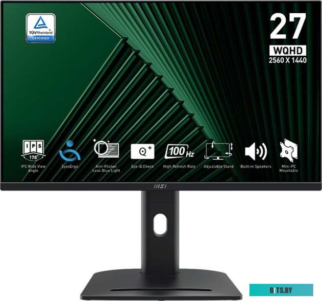Монитор MSI 27'' PRO MP275QPG Black 9S6-3PC39M-069