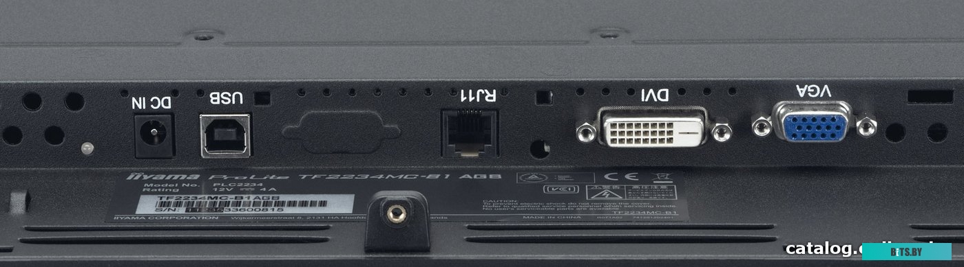 Монитор Iiyama 21.5" TF2234MC-B7AGB черный IPS LED 8ms 16:9 HDMI матовая 1000:1 350cd 178гр/178гр 1920x1080 D-Sub DisplayPort FHD USB Touch