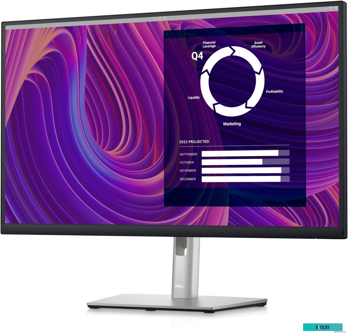 Монитор Dell 27" P2723D черный IPS LED 5ms 16:9 HDMI матовая HAS Piv 1000:1 350cd 178гр/178гр 2560x1440 60Hz DP USB 6.76кг