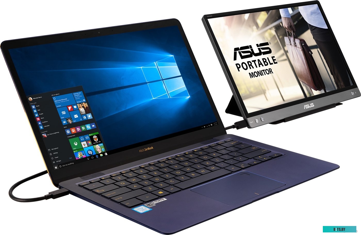 90LM0671-B01170 Монитор Asus 27" TUF Gaming VG27WQ1B VA 2560x1440 165Hz 250cd/m2 16:9
