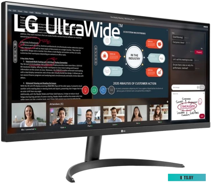 Монитор LG UltraWide 34WP500-B