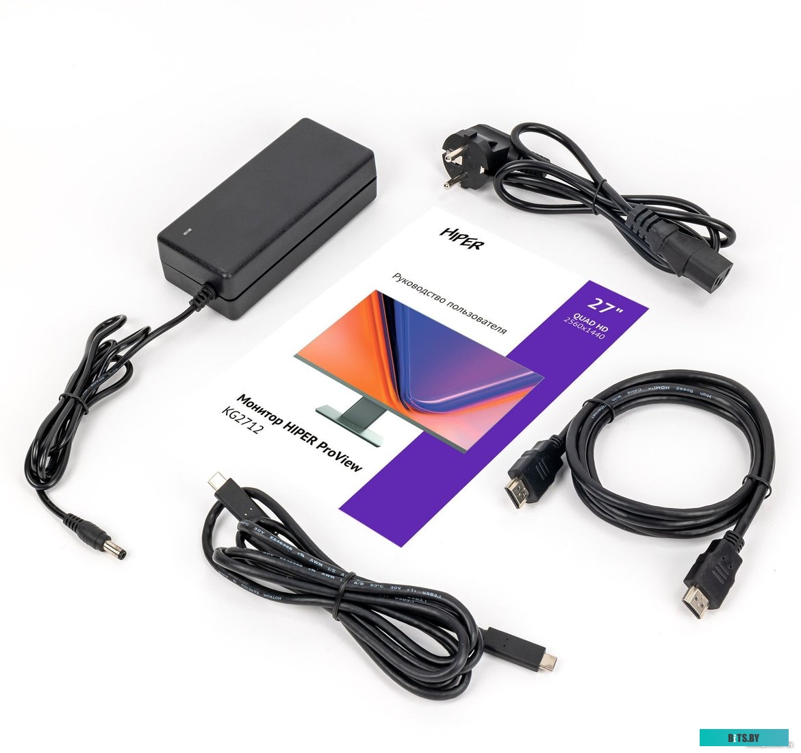 Монитор HIPER ProView KG2712 27", серый [kg2712hc2uw2s]