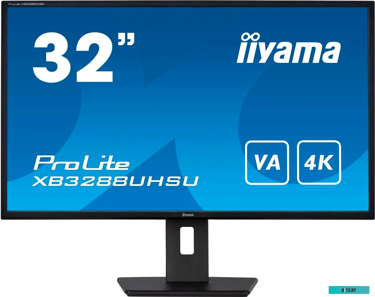 XB3288UHSU-B5 Монитор Iiyama 31.5" ProLite XB3288UHSU-B5 черный VA LED 3ms 16:9 HDMI M/M матовая HAS 3000:1 300cd 178гр/178гр 3840x2160 60Hz DP 4K USB