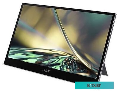 Монитор 15,6'' ACER PM168QKTsmiuu   OLED     UltraThin Silver 10 point MultiTouch, 16:9, OLED, 3840x2160, 1ms, 400cd, 60Hz, 1xMiniHDMI + 2xType-C(20W)