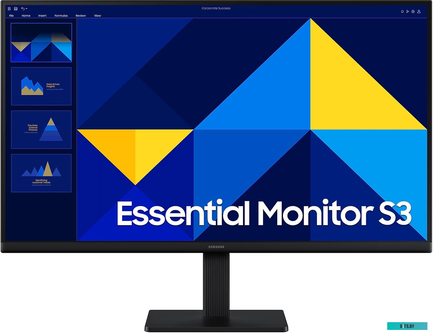 Монитор Samsung 27" S27D300GAIXCI черный LS27D300GAIXCI